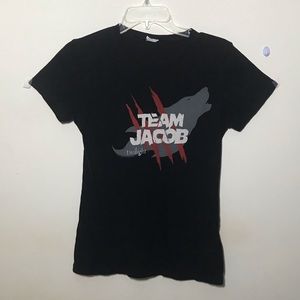 Black Twilight movie team Jacob tee T-shirt tshirt